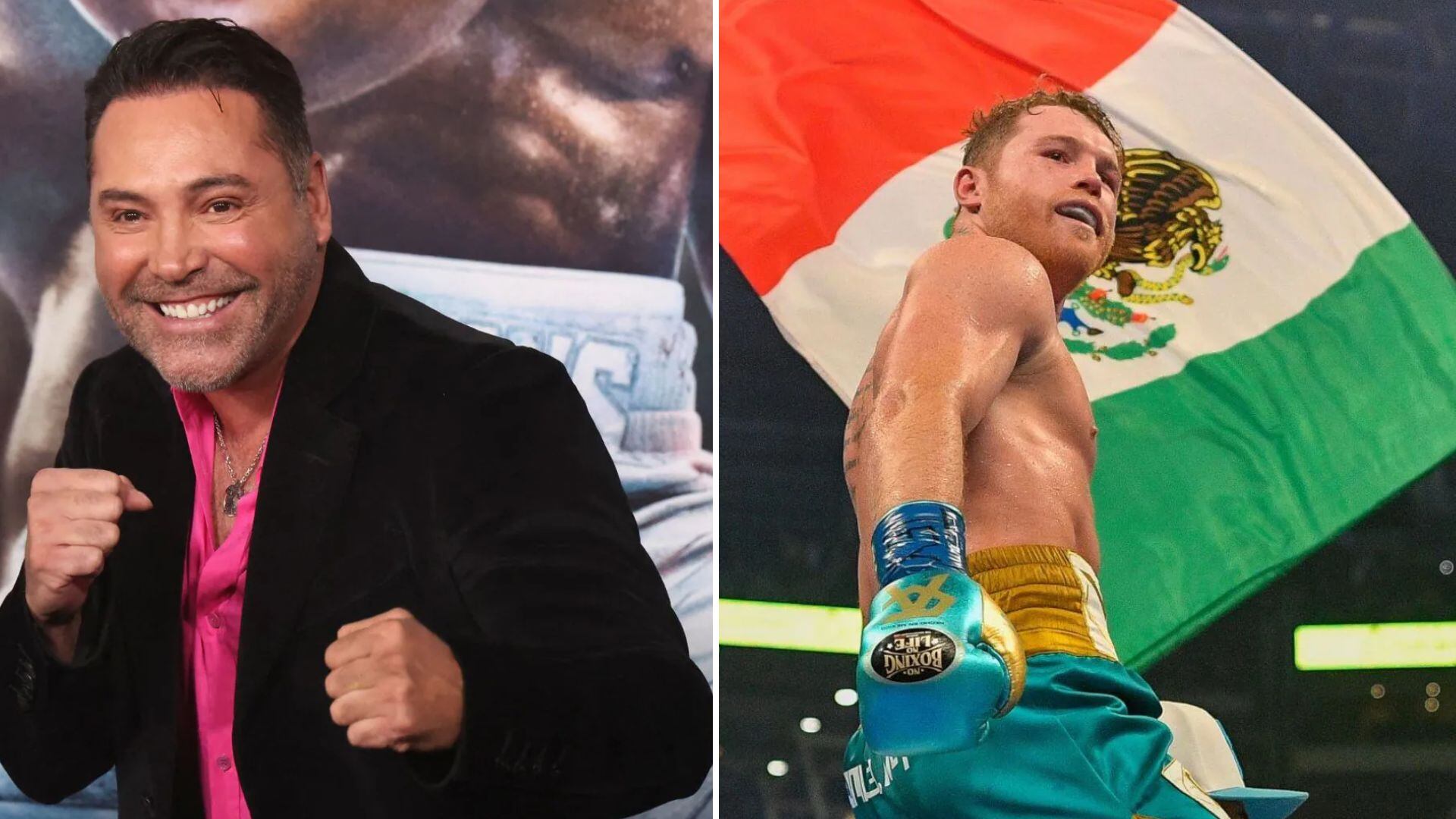 Oscar de la Hoya considera que Canelo Álvarez no es el mejor libra por libra del mundo (Crédito: REUTERS)