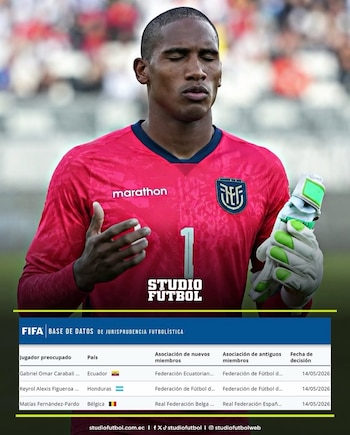Omar Carabalí, guardameta de notables condiciones que rinde en el O’Higgins de Chile. Crédito: Instagram studiofutbolweb