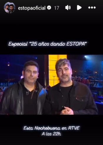 Estopa anuncia que estará en