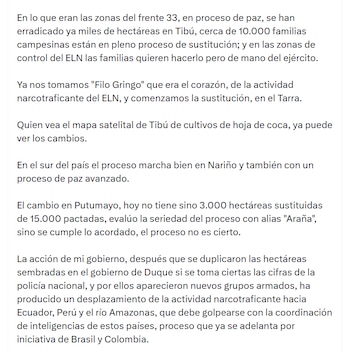 Para Petro, las presiones estatales