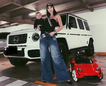 La famosa es reconocida por sus polémicas en el amor y sus videos de resiliencia - crédito Aida Victoria Merlano / Instagram