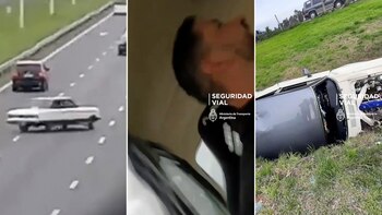 “¡Uh, guacho!”: dos hombres corrían