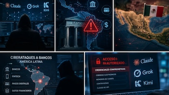 Straiker señaló que un grupo, presuntamente ubicado en México, usó la IA para atacas a bancos en Latinoamérica. (Imagen ilustrativa)