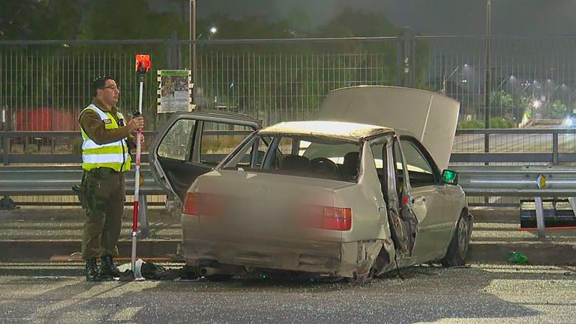 Chile: intensa búsqueda de un conductor que dejó dos niños muertos y uno en estado grave