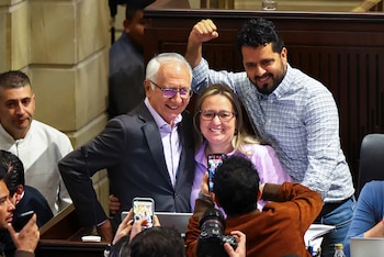 Lopera fue una de las abanderadas por la administración de Gustavo Petro para impulsar la reforma a la salud en el Congreso de la República - crédito Luisa González / Reuters