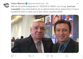 Carlos Moreno, otro de los