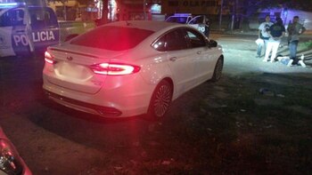 El Ford Mondeo que utilizaban
