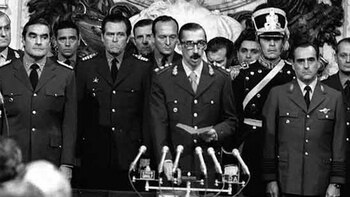 La jura de Jorge Videla