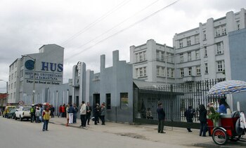 Fue llevada al hospital La