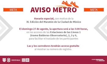 (Twitter/@MetroCDMX)