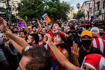 Protestas contra el la gestión