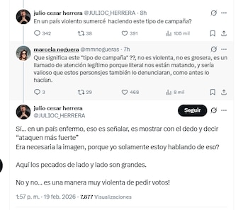 Júlio César Herrera perguntou