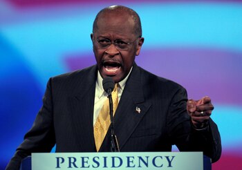 Herman Cain fue candidato para