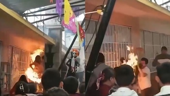 Alumna de secundaria en Hidalgo resulta herida tras incendiarse su disfraz de catrina: video se hace viral
