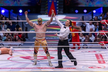 Komander estuvo cerca de la victoria, pero el mexicano reaccionó para quedarse con uno de los trofeos más importantes del Consejo. (Foto: Diego Cedrix)