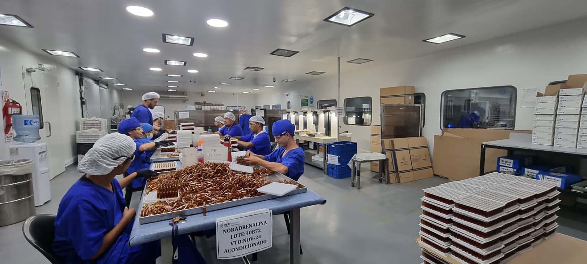 La justicia investiga las razones de la contaminación dedl fentanilo Foto: HLB Pharma