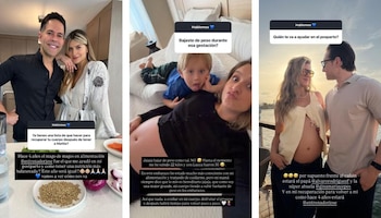 Tobón explicó que registró un aumento de 22 kilos en su segundo embarazo debido a factores hereditarios, motivo por el que planificó con un nutricionista su recuperación - crédito @laura_tobon/Instagram