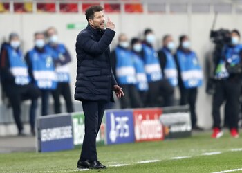 Cholo Simeone, entrenador del Atlético