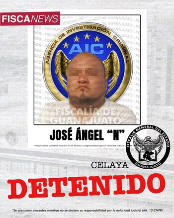 José Ángel "N" fue detenido