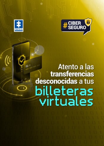 "Atento a las transferencias desconocidas