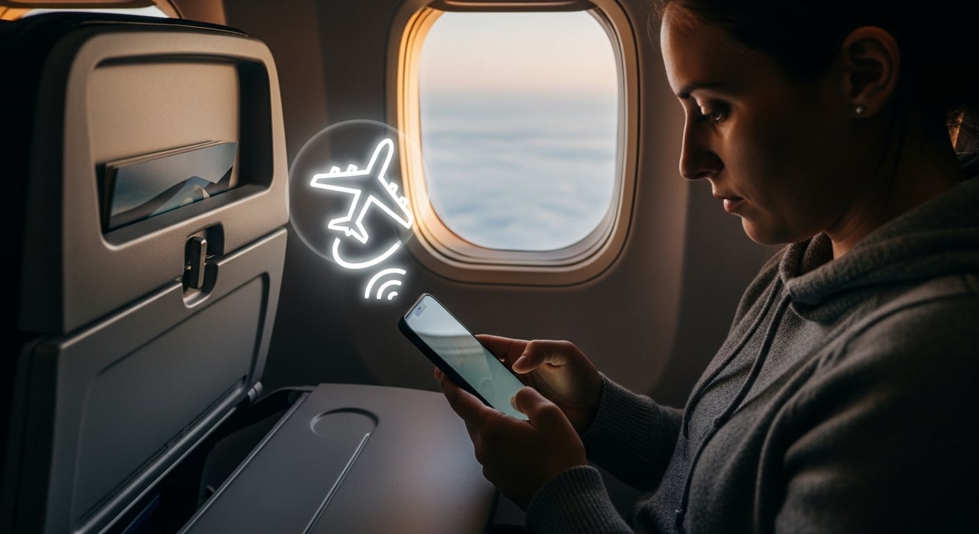 Avances tecnológicos permiten el uso de WiFi y mensajería en numerosos vuelos comerciales. (Imagen Ilustrativa Infobae)