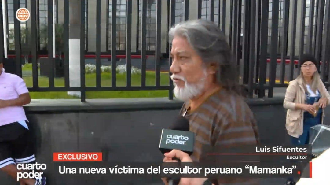 Cuarto Poder presenta el testimonio de otra joven que acusa a ‘Mamanka’ de abusos cuando era adolescente. Captura: América TV.