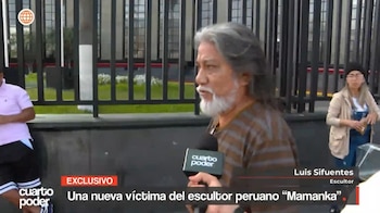 Cuarto Poder presenta el testimonio de otra joven que acusa a ‘Mamanka’ de abusos cuando era adolescente. Captura: América TV.
