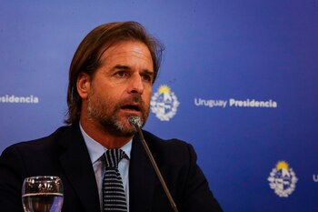 El presidente de Uruguay, Luis Lacalle Pou. EFE/Federico Anfitti/Archivo