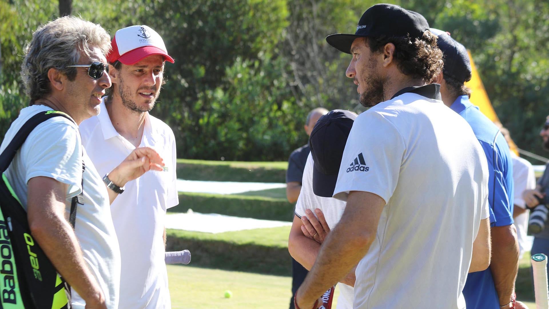 Una relación que trasciende la cancha: Ricardo Darín y Gastón Gaudio, unidos por el tenis y una larga amistad