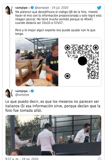 El tuitero se dio a