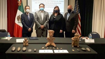 Piezas repatriadas de Arizona, EEUU