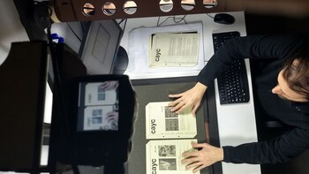 Digitalización de documentos (Museo de