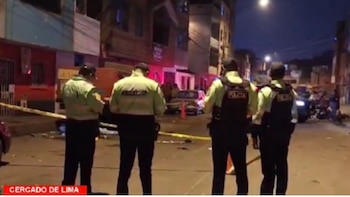 Balacera en Cercado de Lima.