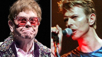 Elton John y David Bowie