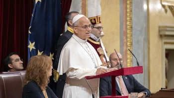 León XIV reconoce que sociedad e Iglesia "no siempre" estuvieron "a la altura" durante la conquista de América