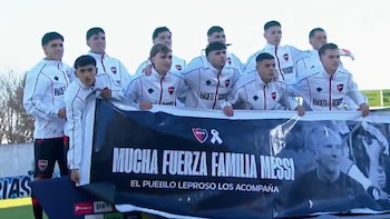 El sentido homenaje de Newell’s a Jorge Messi antes de su partido contra Defensa y Justicia