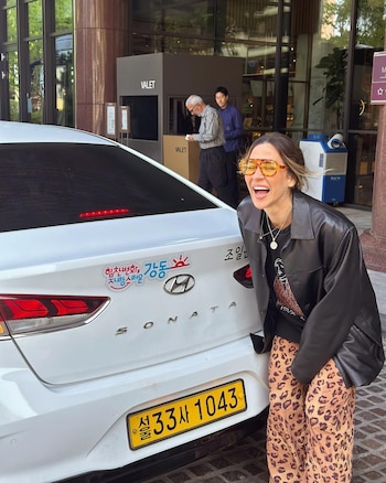 Jimena Barón disfrutó de Corea