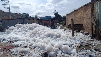 Fuertes lluvias en Soacha provocaron
