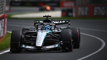 El Mercedes de George Russell