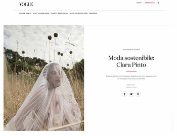 La nota en la Vogue