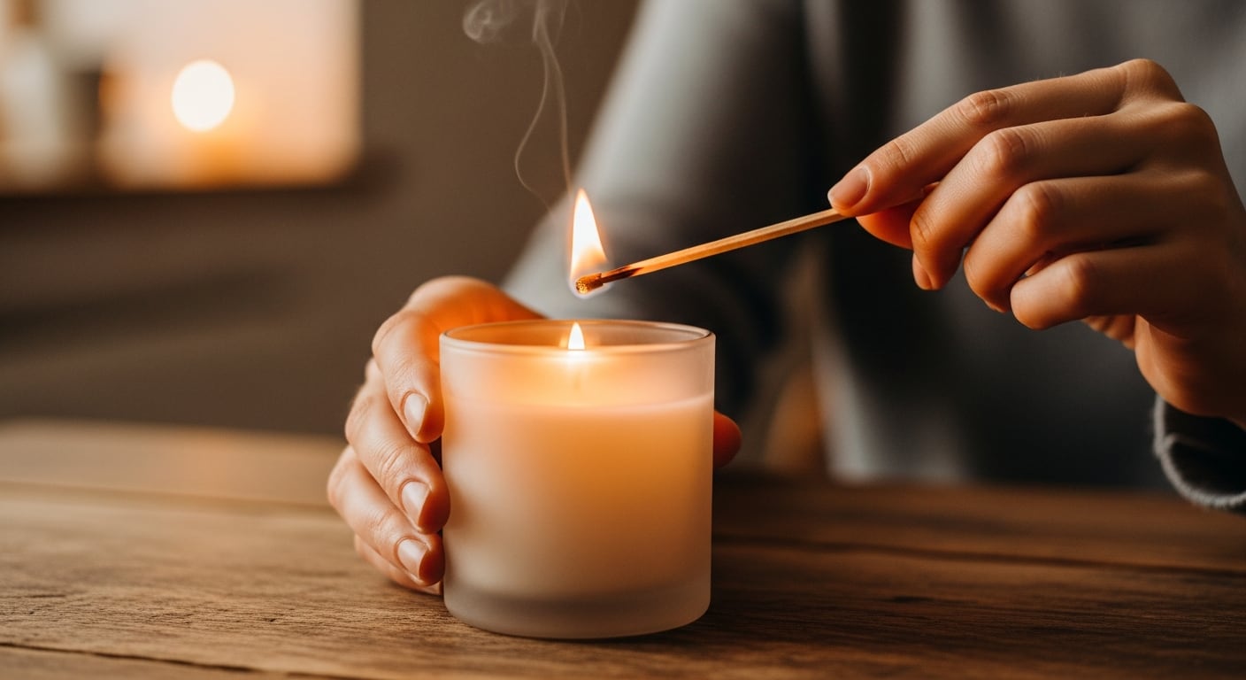 Las velas pueden ablandarse, derretirse o deformarse cuando permanecen bajo el sol. (Imagen Ilustrativa Infobae)