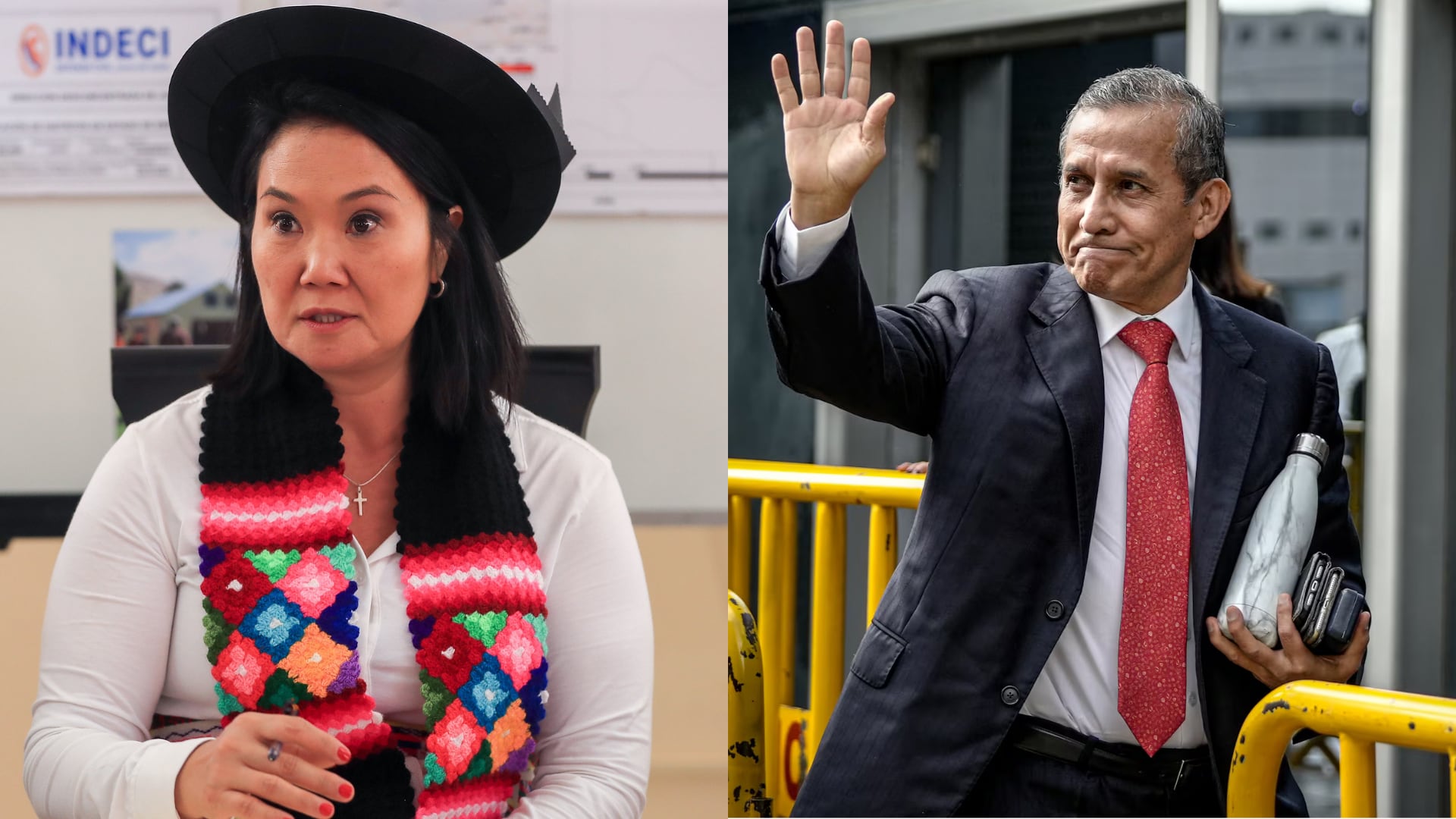 Keiko Fujimori respalda la liberación de Ollanta Humala tras fallo del Tribunal Constitucional