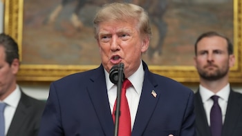 Trump dijo que Irán no le paga a sus militares y que asesina a manifestantes: “Crisis humanitaria de proporciones épicas”