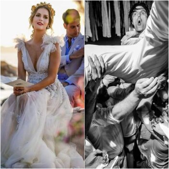 Claudia también compartió dos de