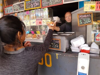 La "parrillita" de comida al