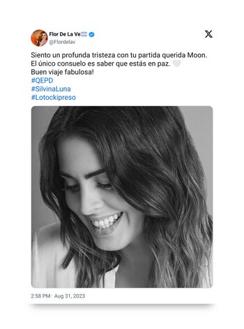 Los mensajes de los famosos