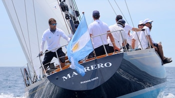 El velero argentino “Matrero” agitó sus velas y triunfó en San Remo
