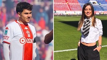 El romántico mensaje de Lucas Blondel a Morena Beltrán por su trabajo en el clásico San Lorenzo-Huracán