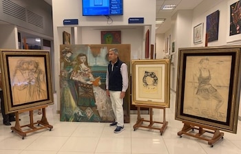 Daniel Soldi con algunas de