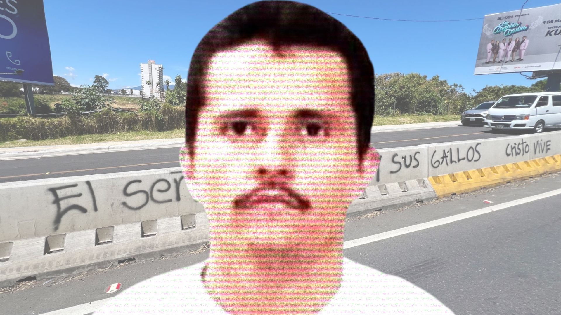 Un grafiti sobre El Mencho, líder del CJNG, ha causado preocupación en Costa Rica. (Anayeli Tapia/Infobae)
